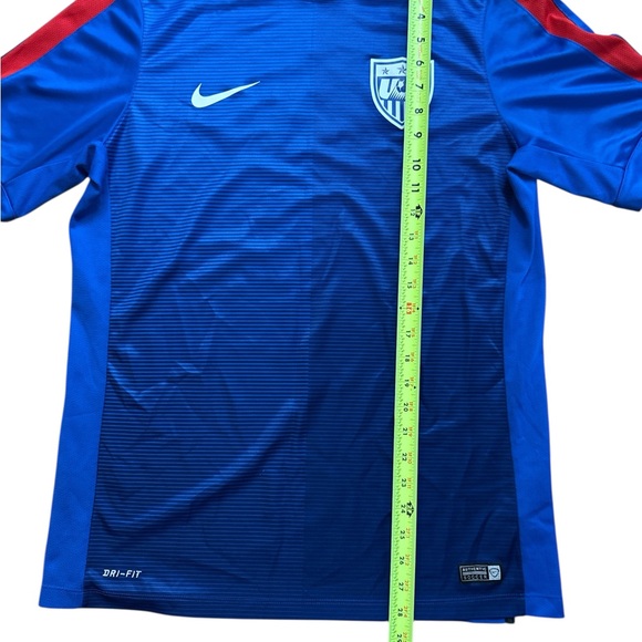 Nike Dri-Fit Men’s Team USA Soccer Jersey Blue Authentic Soccer Futbol Kit - Picture 7 of 13